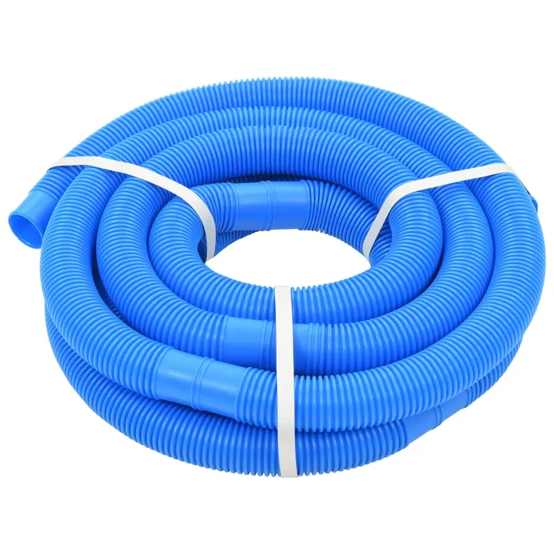 furtun de piscina, albastru, 32 mm, 6,6 m