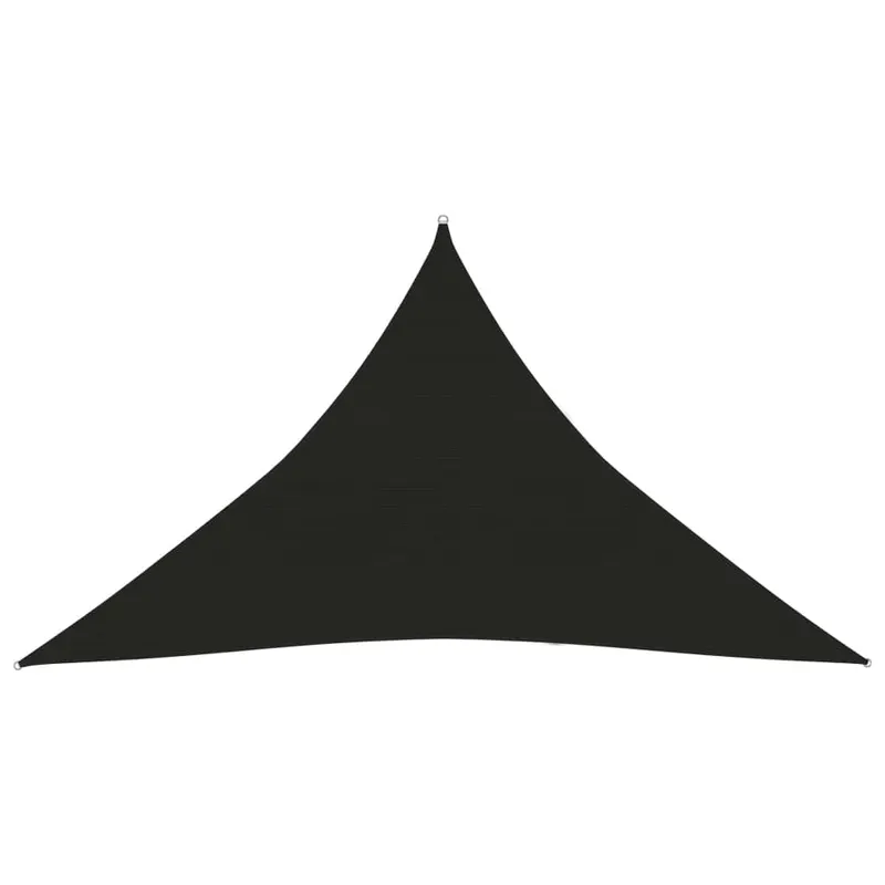 panza parasolar, negru, 5x5x6 m, hdpe, 160 g/m2