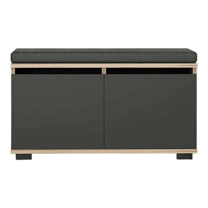 Pantofar DRAGO, nuc + negru, 80x35x42 cm