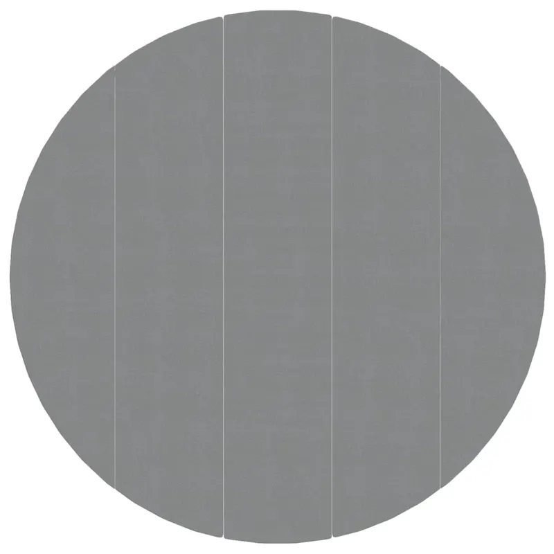 Acoperire geotextil piscina, gri deschis, Ø550 cm, poliester