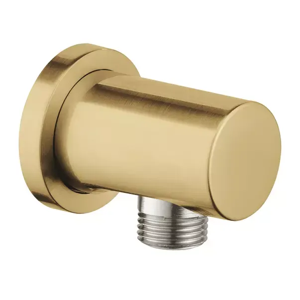 Cot iesire dus Grohe 27057GN0, Rainshower, 1 2 x 1 2 , metal, mat, auriu