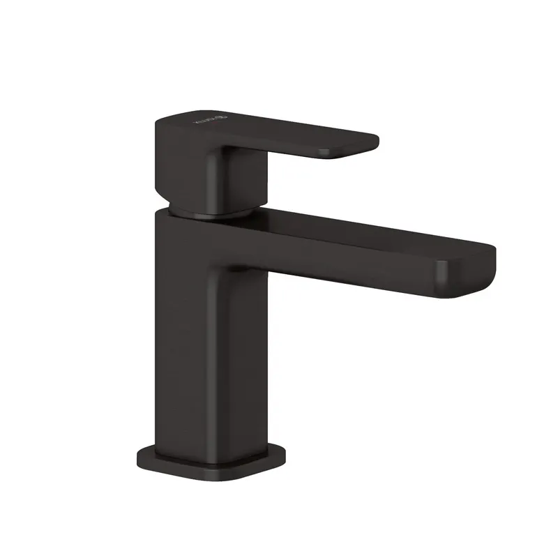 Baterie lavoar Kludi, Renon 85, cu ventil click-clack, brushed gunmetal