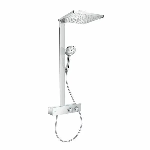 Coloana de dus cu baterie termostatata Hansgrohe Raindance E300 ShowerTablet