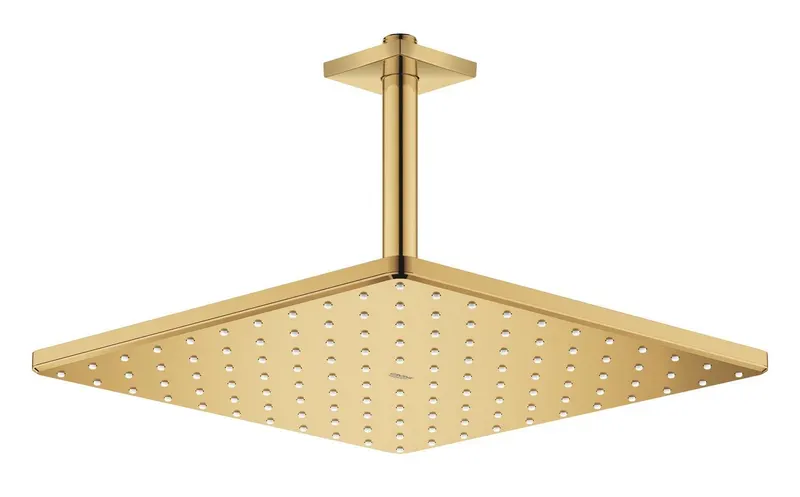 Dus fix Grohe 26566GL0, Rainshower 310 Cube, pe tavan, 310 mm, 1 functie, lucios, auriu
