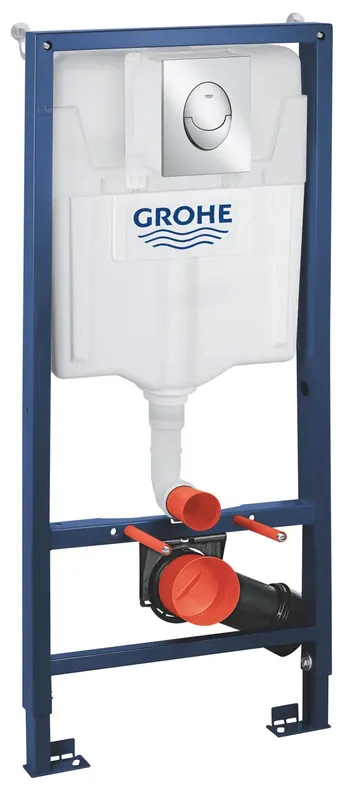 Cadru WC 3in1 Grohe 39503000, 1130 mm, 500 mm, 110, 90 mm, 480 mm, 2 moduri spalare, incastrat, suport perete