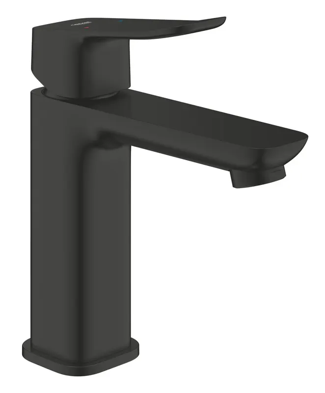 Baterie lavoar Grohe 1018332430, Dice, tip comanda monocomanda, marime m, tip instalare pe blat, pe lavoar, negru