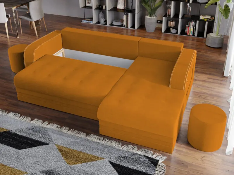 Coltar Delta Mixt Portocaliu — imaginea 3