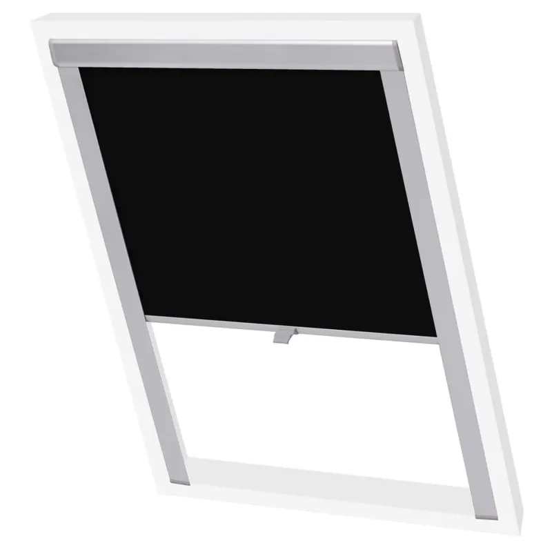 jaluzele opace tip rulou m08/308, negru