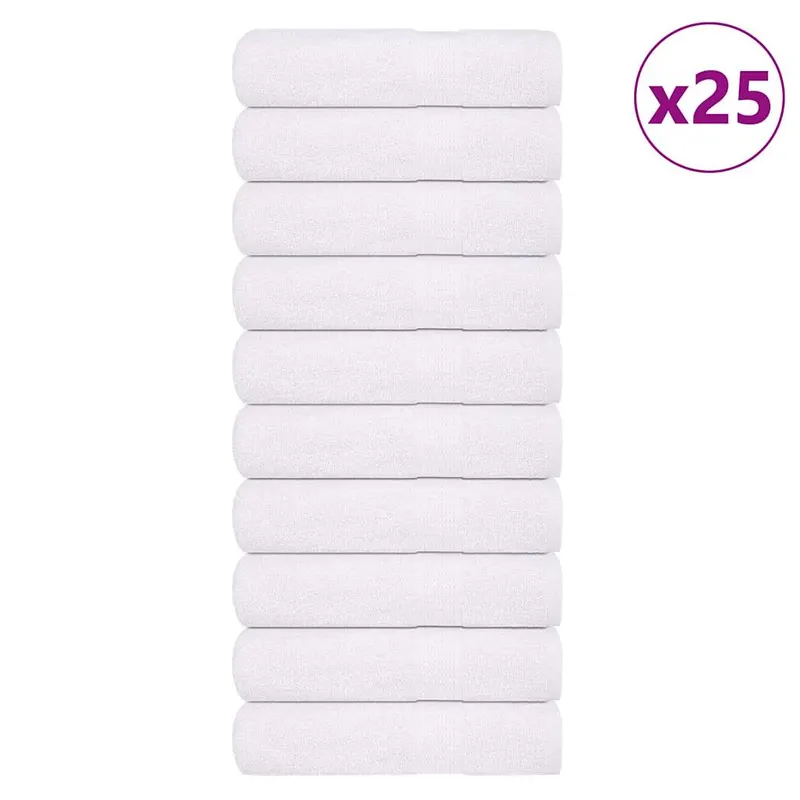 prosoape de dus 25 buc alb 70x140 cm 360 g/m2 100% bumbac
