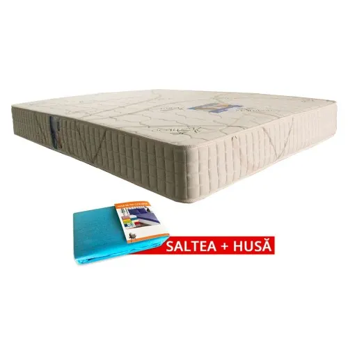 Set Saltea Latex Saltex 1400x1900 + Husa cu elastic