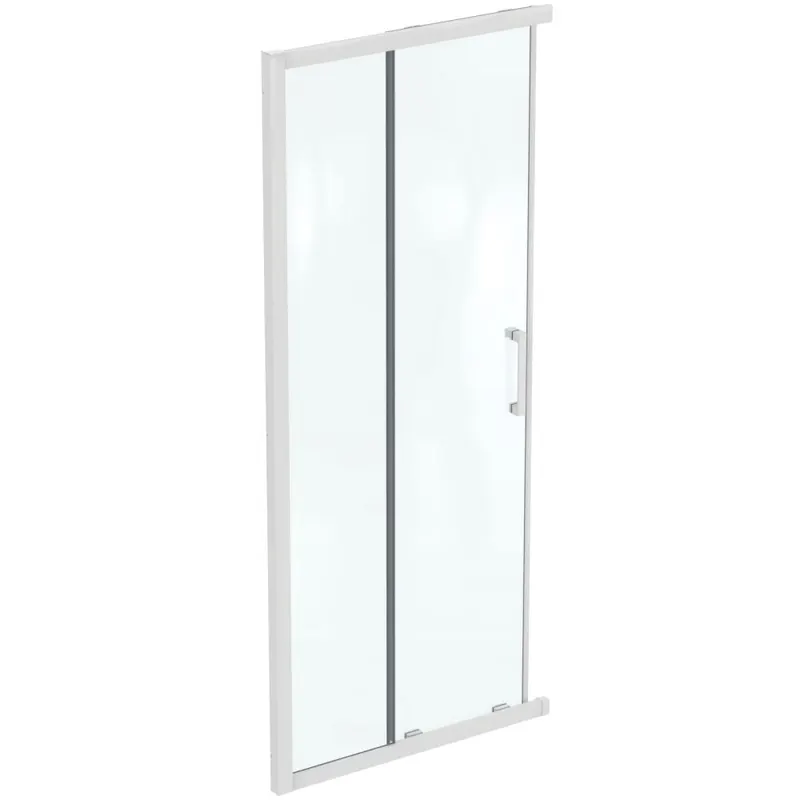 Usa dus glisanta cu segment fix 90 cm Ideal Standard Connect 2 profil alb mat