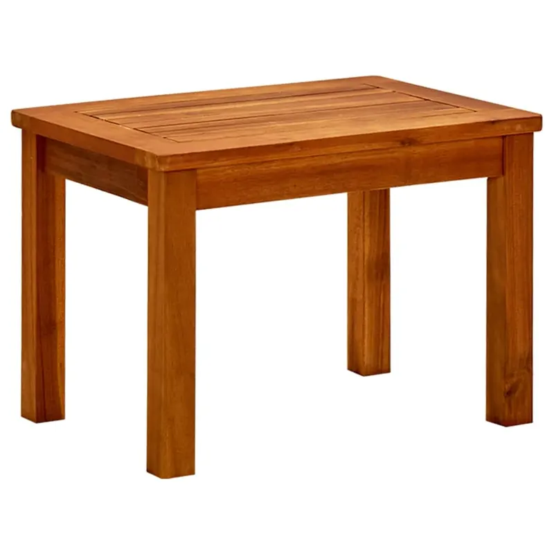 masuta de cafea de gradina, 50x35x36 cm, lemn masiv acacia