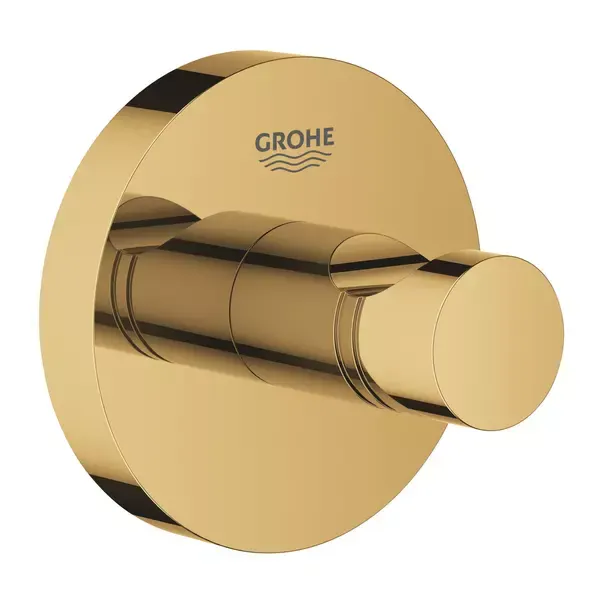 Agatatoare Grohe 40364GL1, 45 mm, 54 mm, 1 cuie, 1 orificii instalare, pe perete, metal, elemente fixare ascunse, Auriu