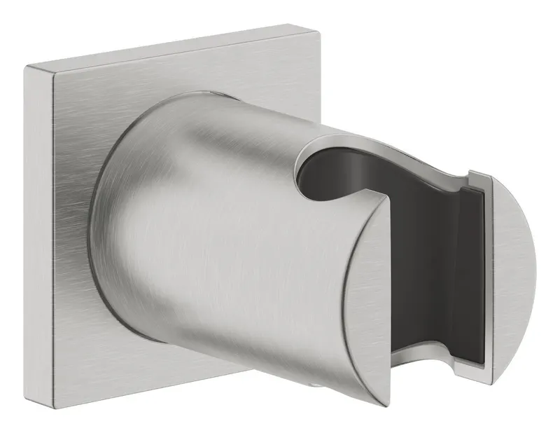 Suport para dus Grohe 27075DC0, Rainshower, pe perete, universal, mat, otel satinat