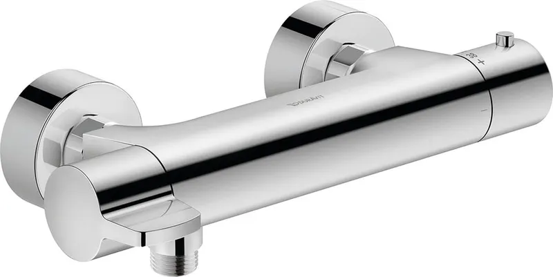Baterie dus Duravit B14220000010, B.1, tip incastrare aparent, tip comanda monocomanda, termostat, crom