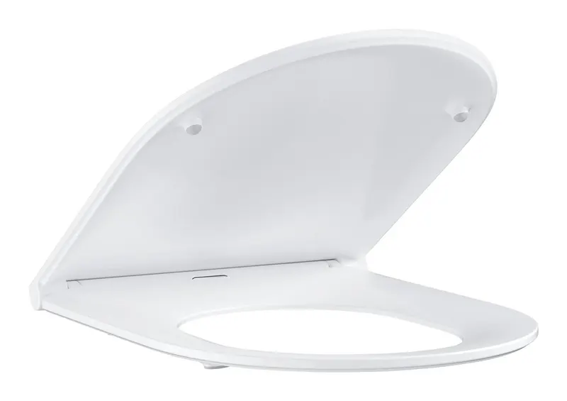 Capac WC Grohe 39913000, Bau Ceramic, pentru wc, capac softclose, slim, eliberare rapida, suprafata antibacteriana, alb