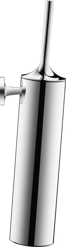 Set perie WC Duravit 0099461000, Perie Starck T, tip instalare pe perete, elemente fixare ascunse, crom