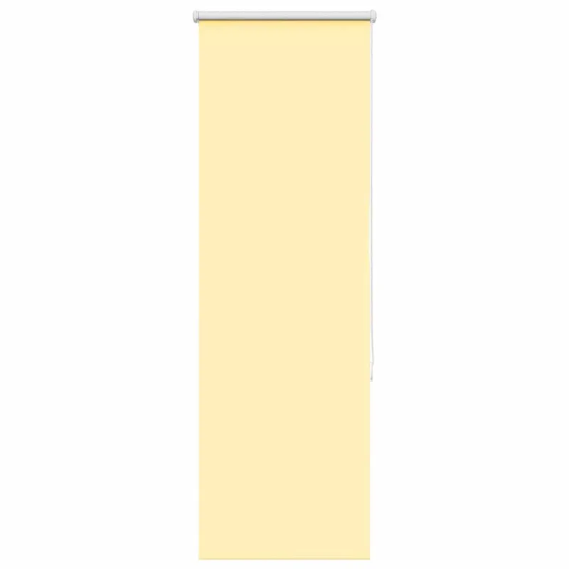 jaluza cu role opace galben 40x150 cm latime material 35,7 cm