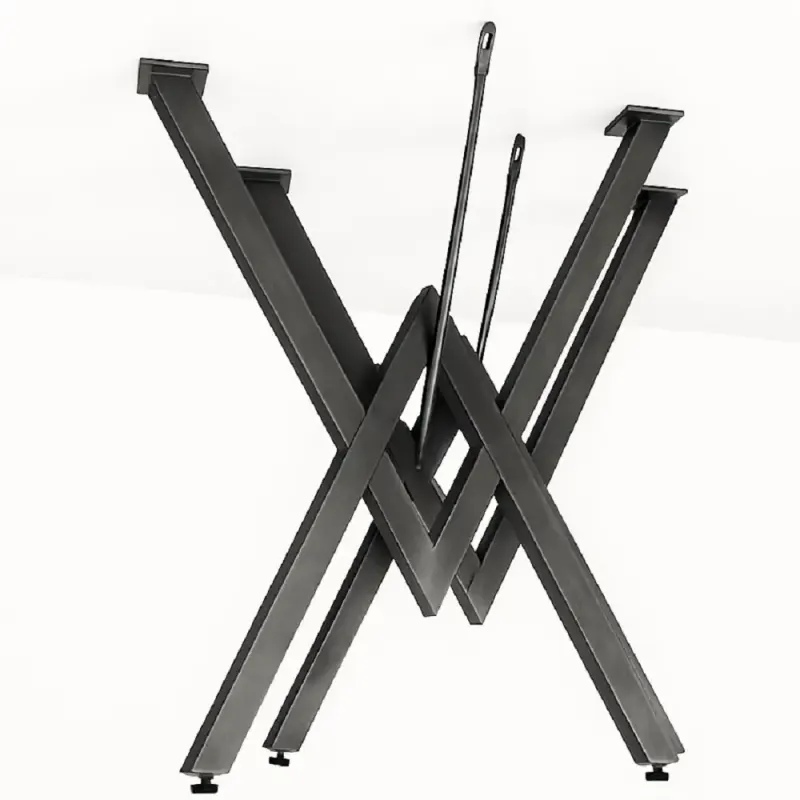 Set picioare masa metal , eco model,Negru, 72x57 cm, A0064