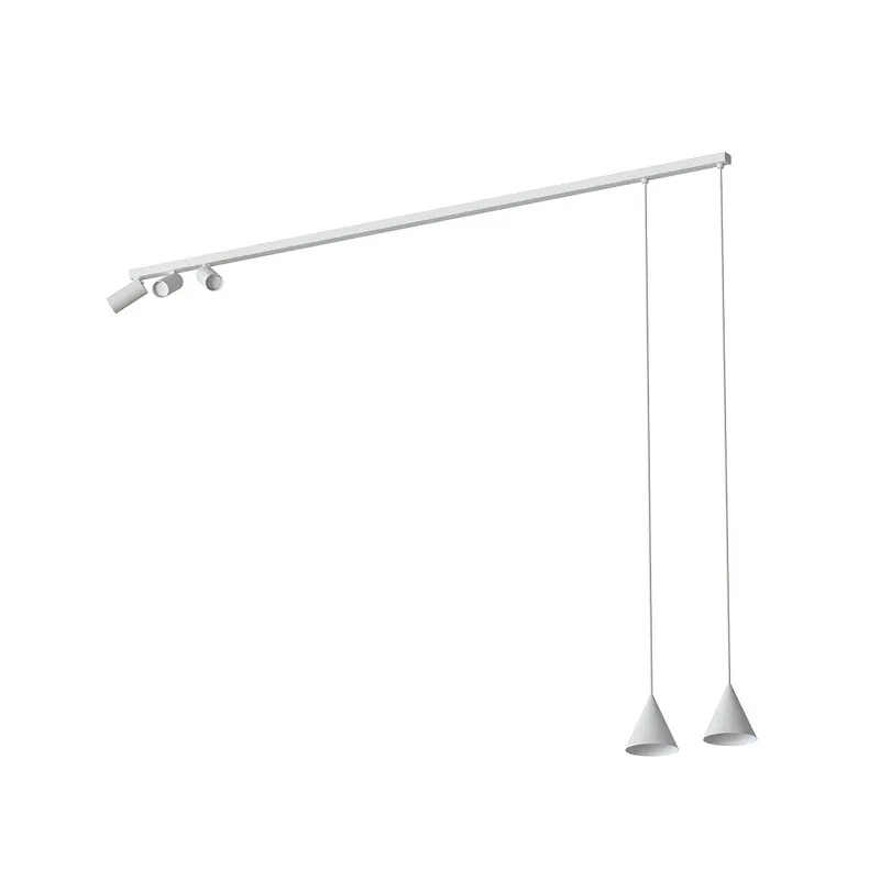 Lampa suspendata DOVEL LINE LONG - Alb