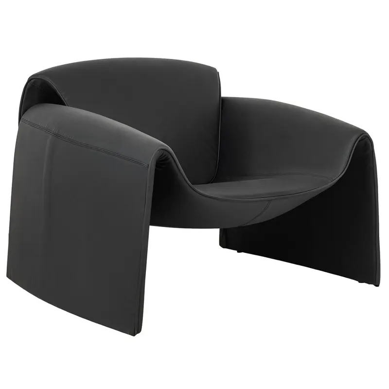 Fotoliu FLESI BLACK - Negru