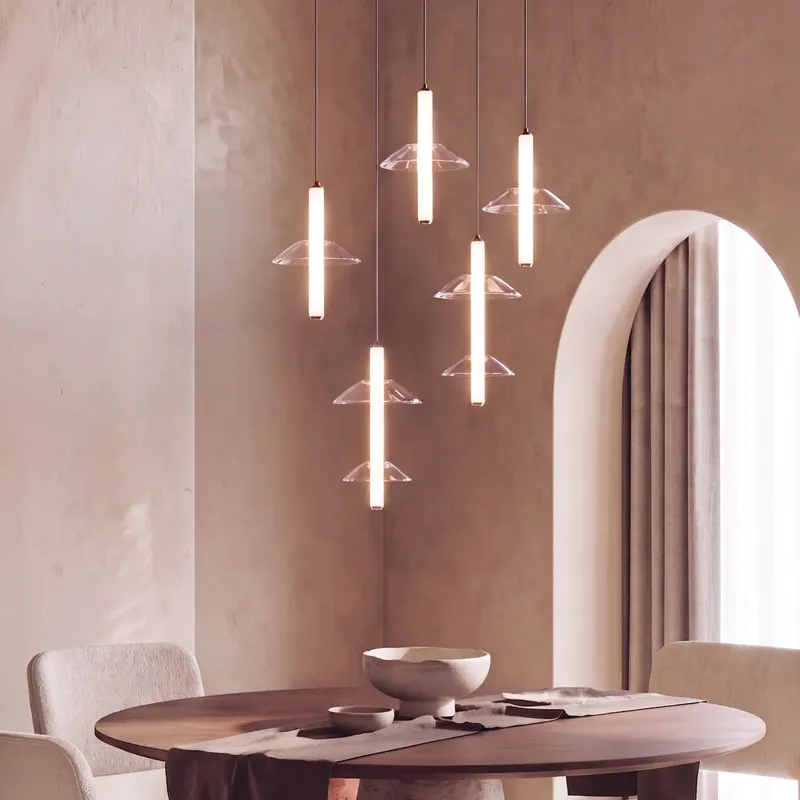 Lampa suspendata ILMERO II - Transparent sticlă