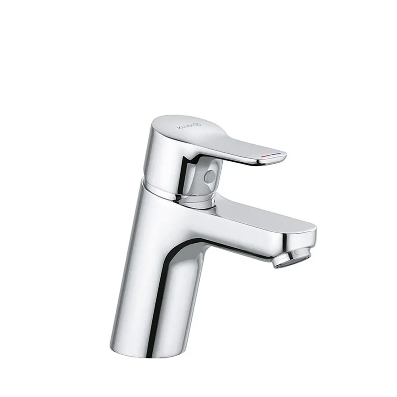 Baterie lavoar crom lucios, ventil inclus, 120 mm, Kludi Pure Easy