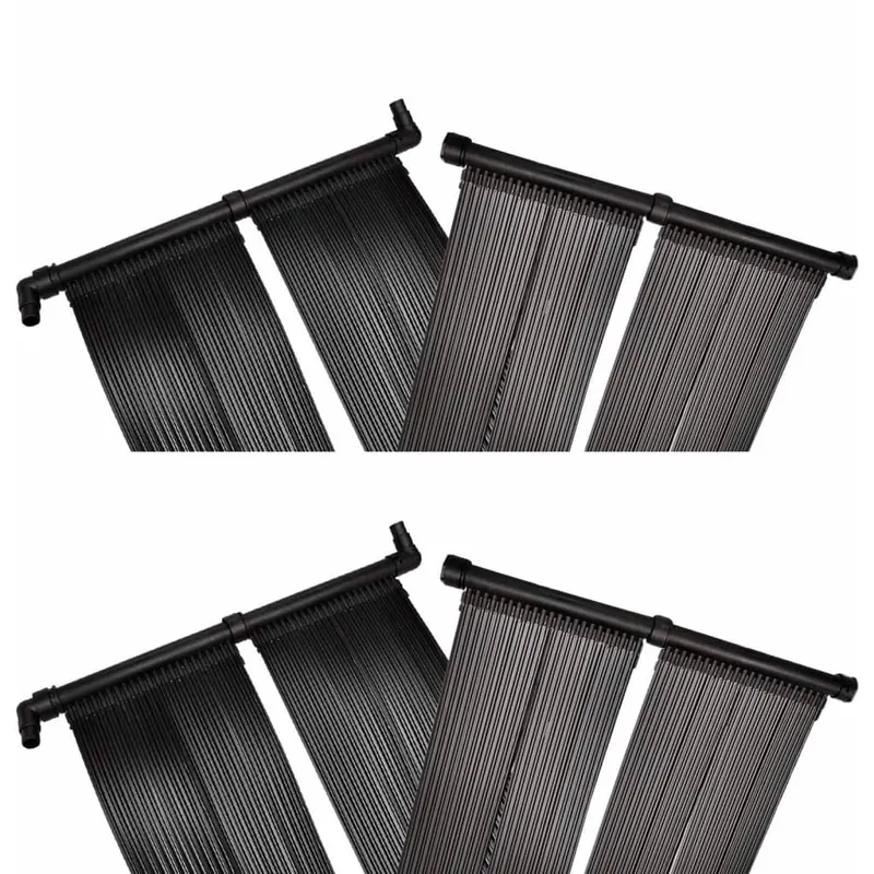 panou incalzitor solar pentru piscina, 4 buc., 80x620 cm