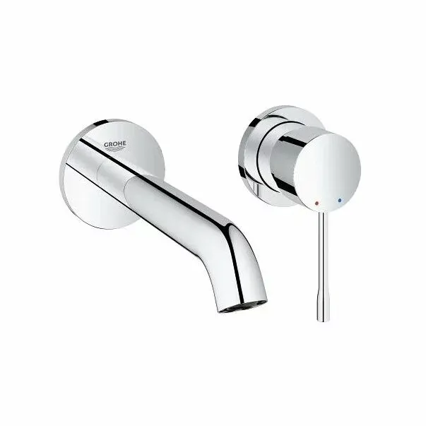 Baterie lavoar Grohe 19408001, 1 bar, 35 mm, 88 mm, 183 mm, 2 orificii instalare, 1 2 dimensiune racord, Crom