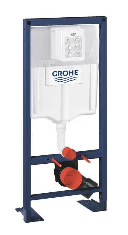 Cadru WC Grohe 38584001, 1130 mm, 500 mm, 90, 110 mm, 480 mm, 2 moduri spalare, incastrat, uscata, otel