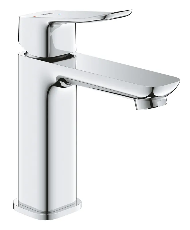 Baterie lavoar Grohe 1018350000, Dice, tip comanda monocomanda, marime m, tip instalare pe lavoar, pe blat, crom