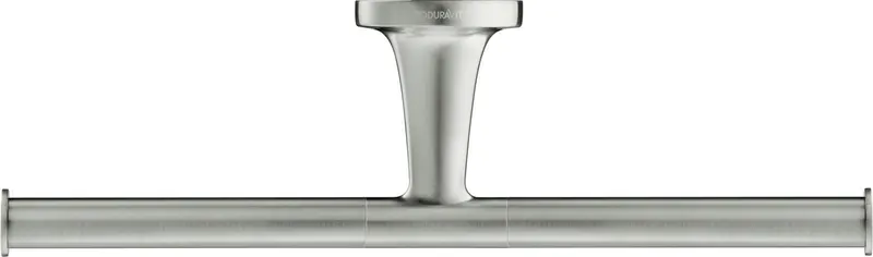 Suport hartie Duravit 0099387000, igienica Starck T, tip instalare pe perete, numar role hartie 2, otel satinat