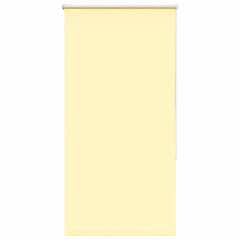 jaluza cu role opace galben 85x130 cm latime material 80,7 cm