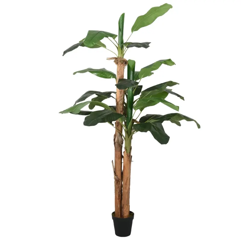 bananier artificial 22 frunze 200 cm verde