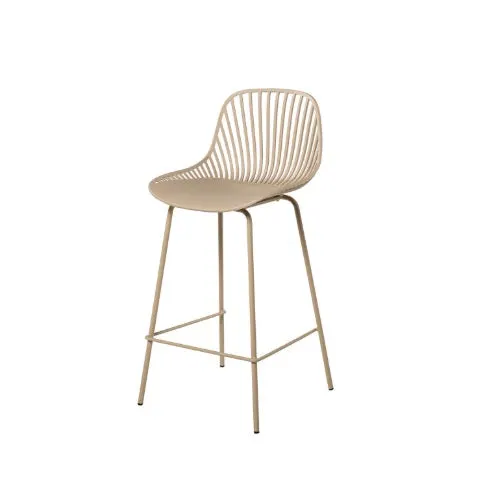 Scaun de bar PAITON H65 CM - Beige