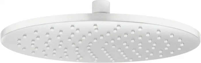 Palarie de dus rotunda, alb, 250 mm, Deante Cascada