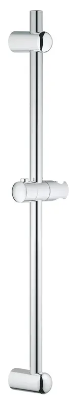 Bara de dus Grohe 27499000, 600 mm, 61 mm, universal, suport dus reglabil, pe perete, metal, ajustabil pe inaltime, Crom