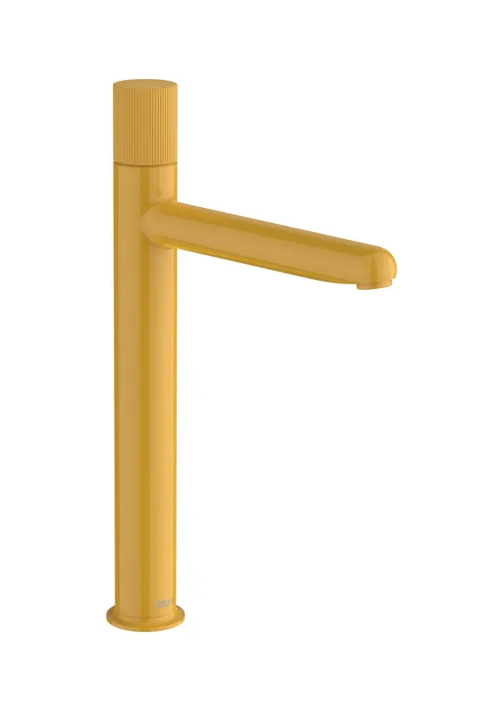 Baterie lavoar Roca A5A3C3FP10, 28 mm, 5 l min, 0.5 bar, 35 mm, 308 mm, 171 mm, 390 mm, 1 orificii instalare, Galben