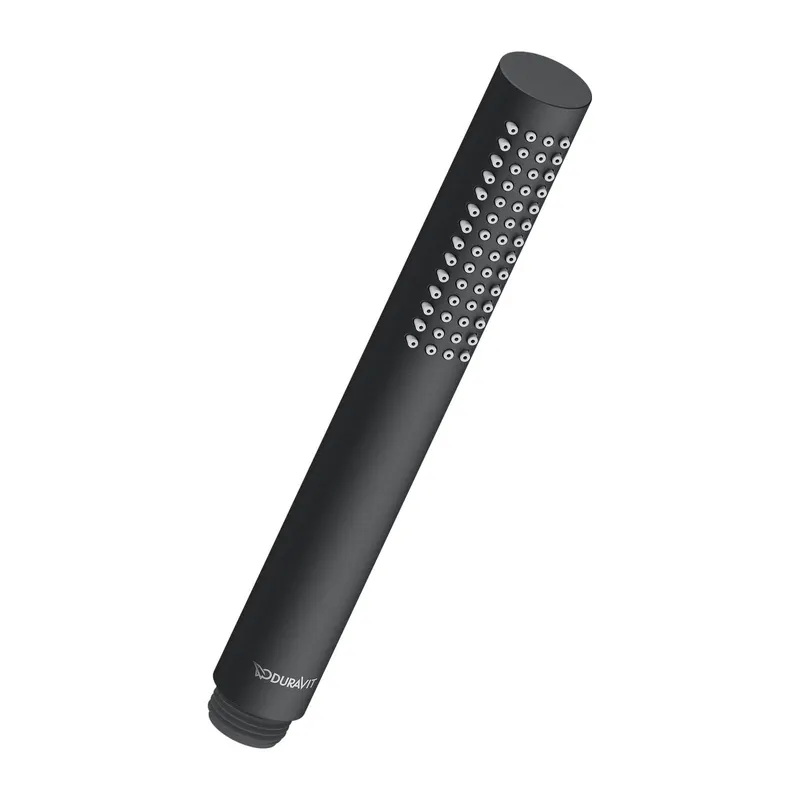 Para dus Duravit UV0640001046, 25 mm, 197 mm, 1 functii, 1 2 racord, sistem anticalcar, universal, Negru