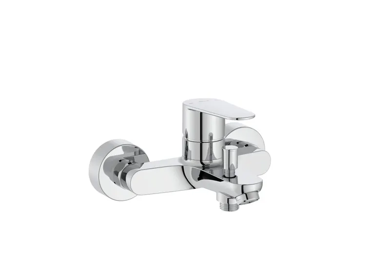 Baterie cada Roca A5A024FC00, Victoria Plus, montaj pe perete, tip incastrare aparent, tip comanda monocomanda, crom