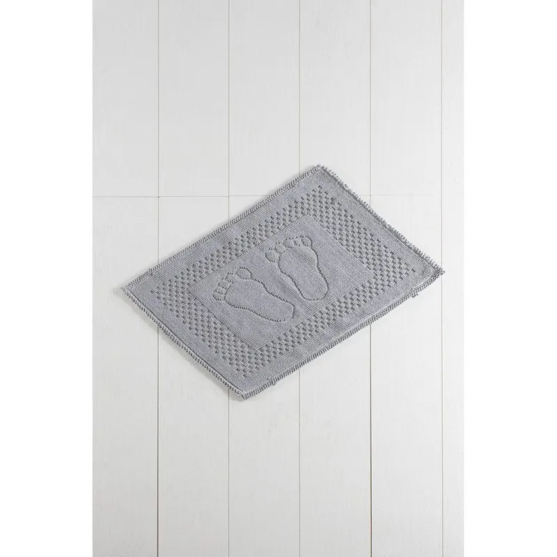 Covor de baie, Gri, 35x60x1 cm - Gri