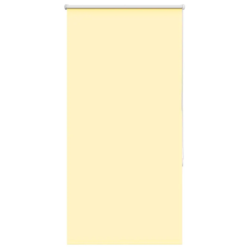 jaluza cu role opace galben 80x130 cm latime material 75,7 cm