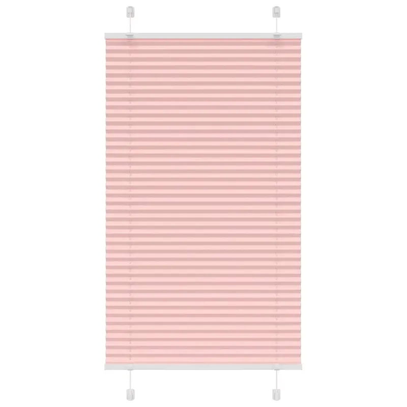 jaluza plisata roz 70x150 cm latime tesatura 69,4cm poliester