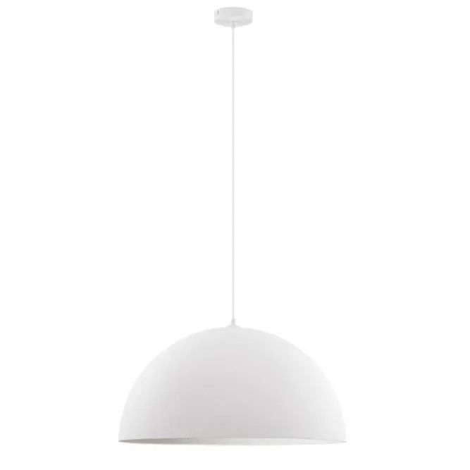 Lampa suspendata STARLA - Alb / Ø 50cm