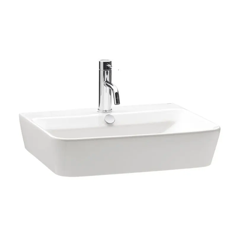 Lavoar suspendat alb 65 cm Gala Emma Square