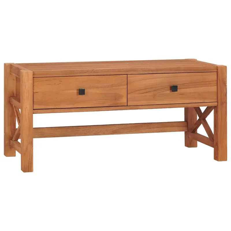 comoda tv, 100x40x45 cm, lemn de tec