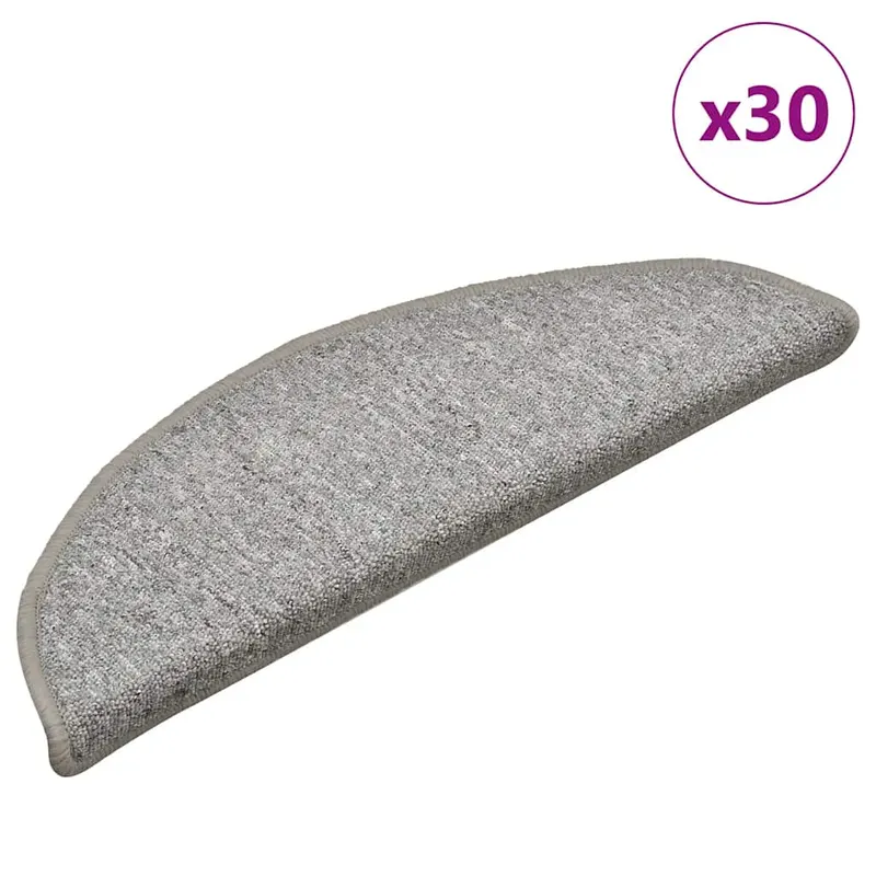 covorase scara 30 buc gri deschis 56x17x3 cm