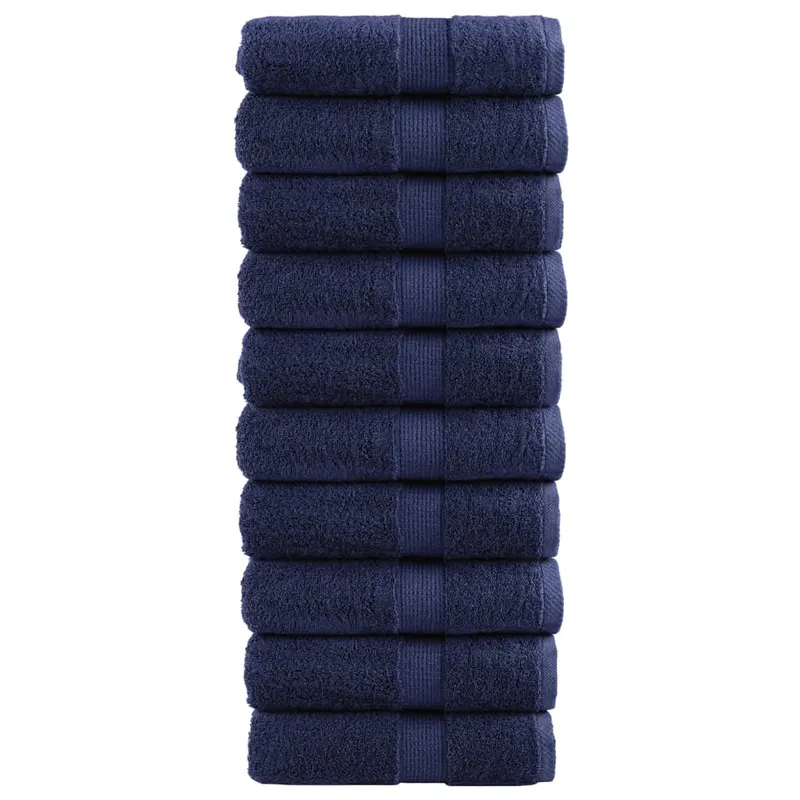 Prosoape oaspeti premium solund 10buc. bleumarin 30x50cm 600gsm