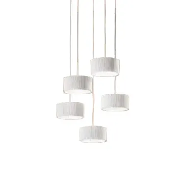 Lampa suspendata PATTY 5L - Alb