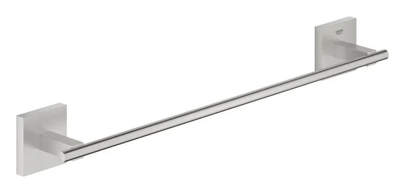 Bara prosop Grohe 40987DC0, Start Cube, pe perete, 450 mm, metal, mat, otel satinat
